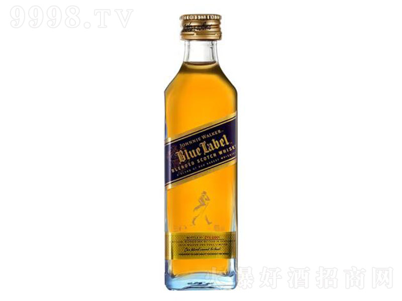 英国尊尼获加蓝牌50ml小酒版苏格兰调配型威士忌50ml