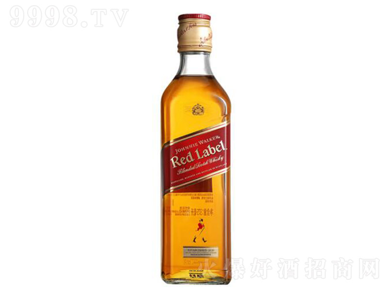 英国尊尼获加红牌苏格兰调配型威士忌375ml