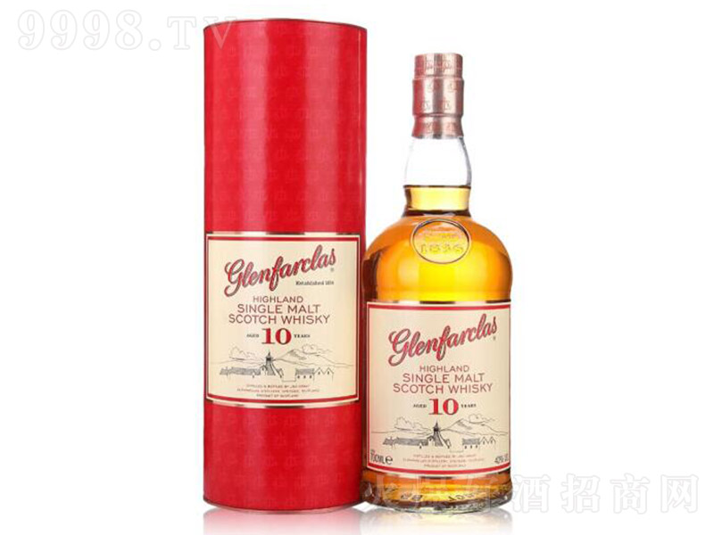 格兰花格10年单一麦芽威士忌700ml