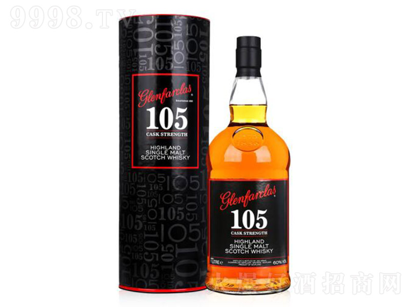 格兰花格105原桶单一麦芽威士忌1000ml