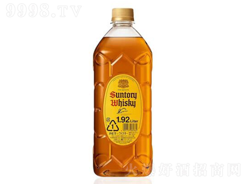 三得利角瓶调配型威士忌1.92L
